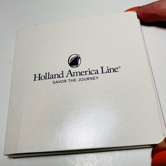 Holland America Blue Delft Ceramic Tile Cork Backing NEW Authenticated - Picture 5 of 6